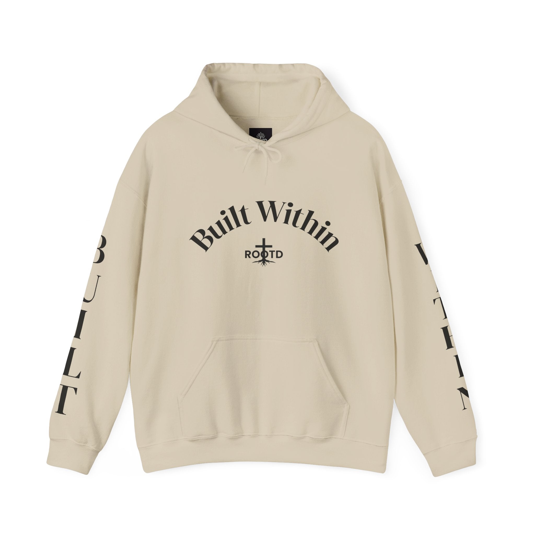 Built Within Hoodie — Philippians 4:13 Inspirational Christian Pullover