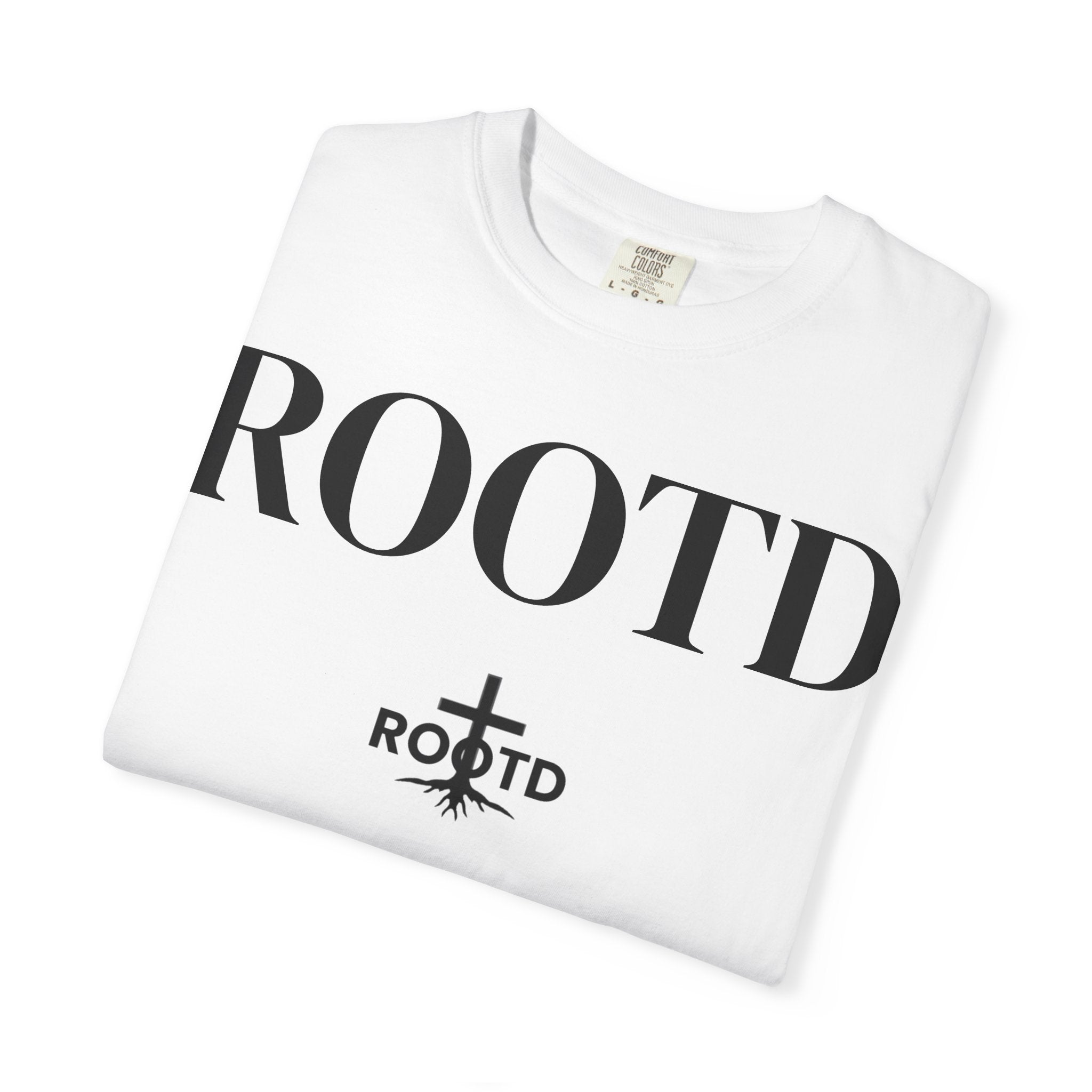 ROOTD Logo T‑Shirt — Faith & Strength Graphic Tee