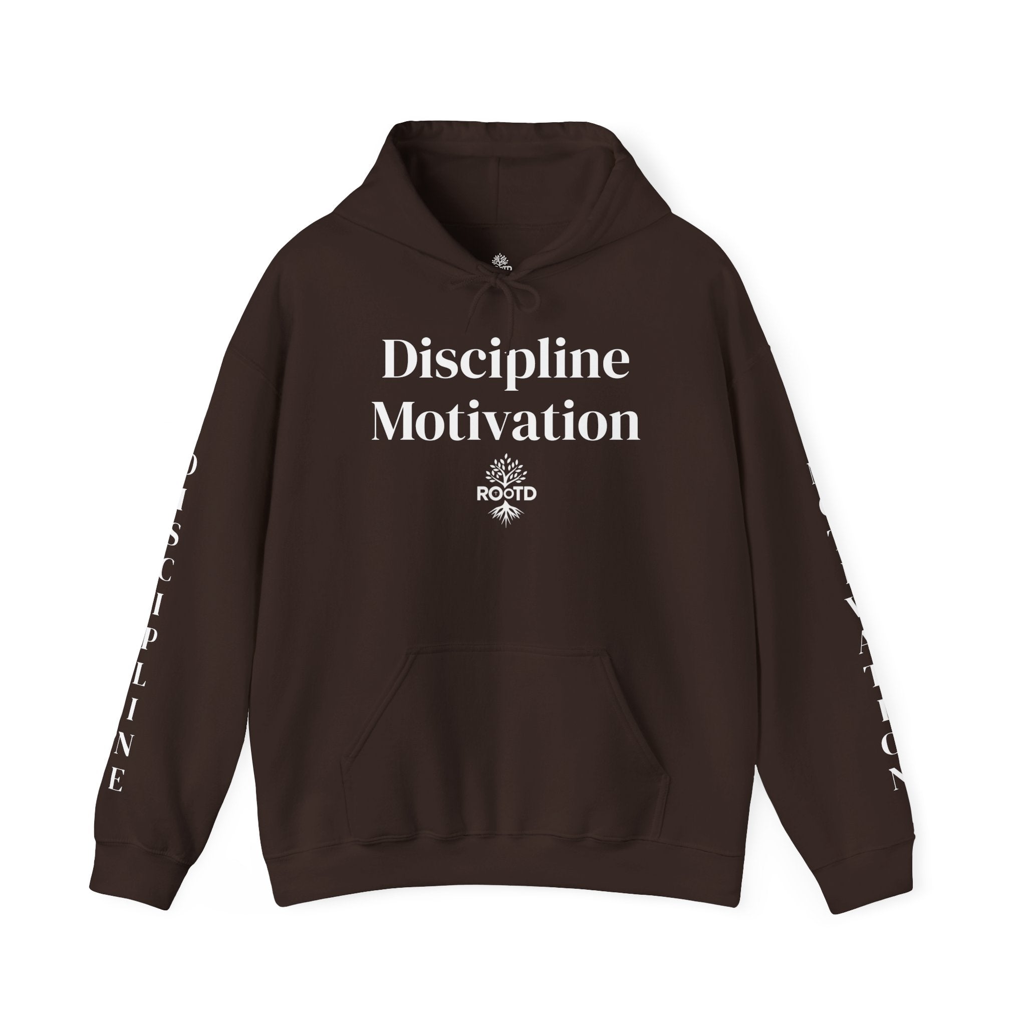 Discipline Over Motivation Unisex Heavy Blend™ Hooded Sweatshirt