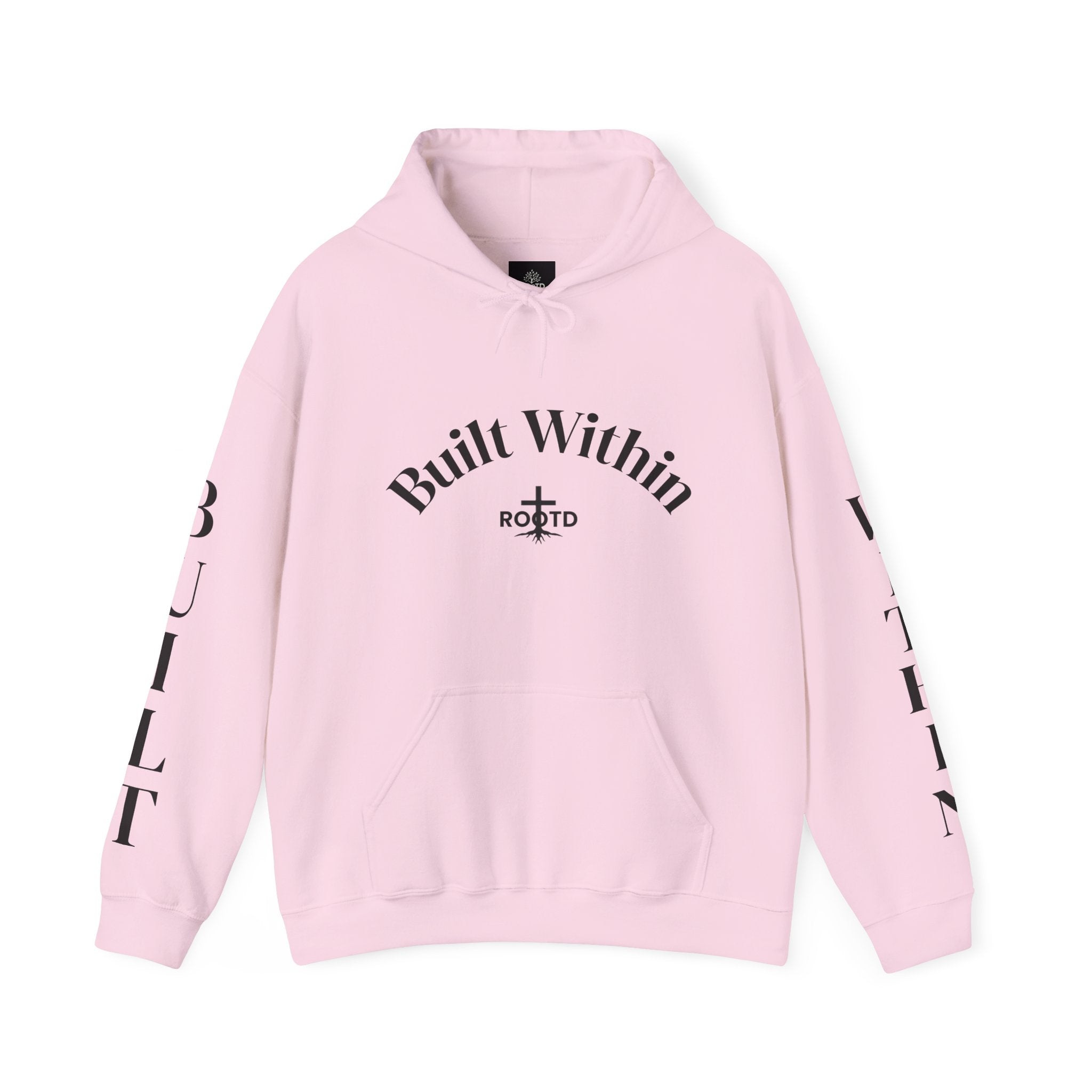 Built Within Hoodie — Philippians 4:13 Inspirational Christian Pullover