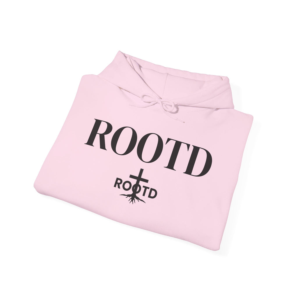 ROOTD Faith Hoodie — Christian Cross Scripture Pullover