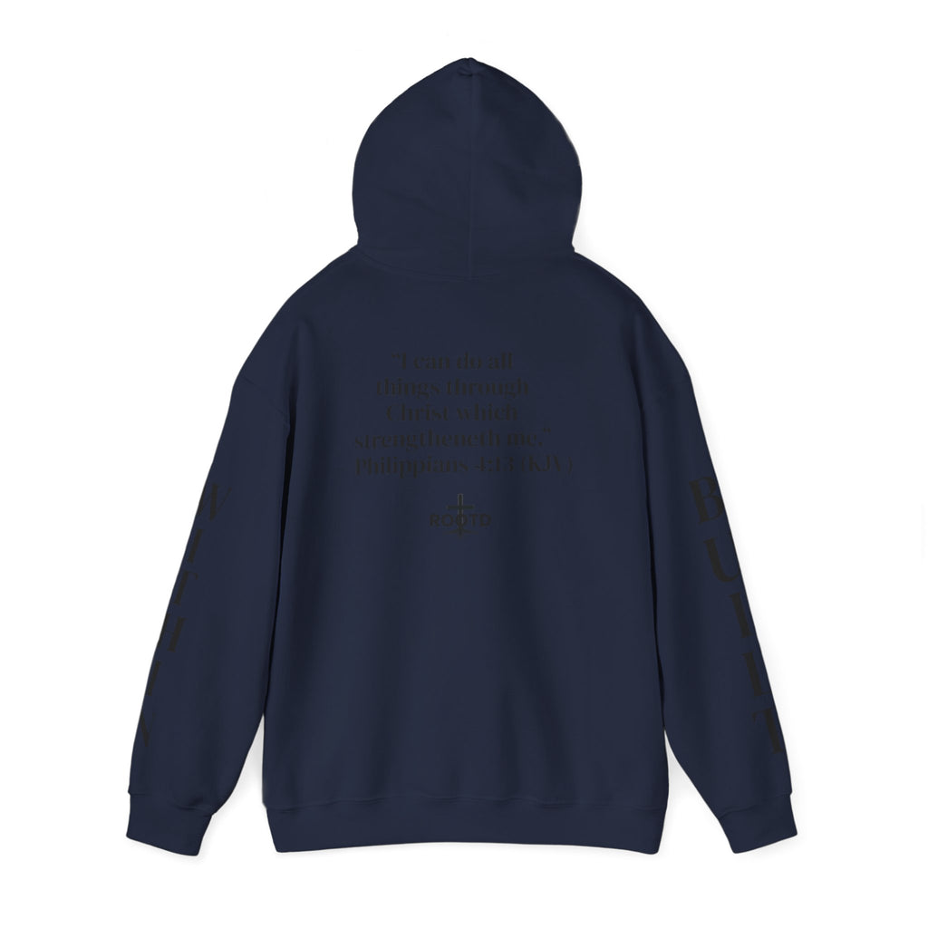 Built Within Hoodie — Philippians 4:13 Inspirational Christian Pullover