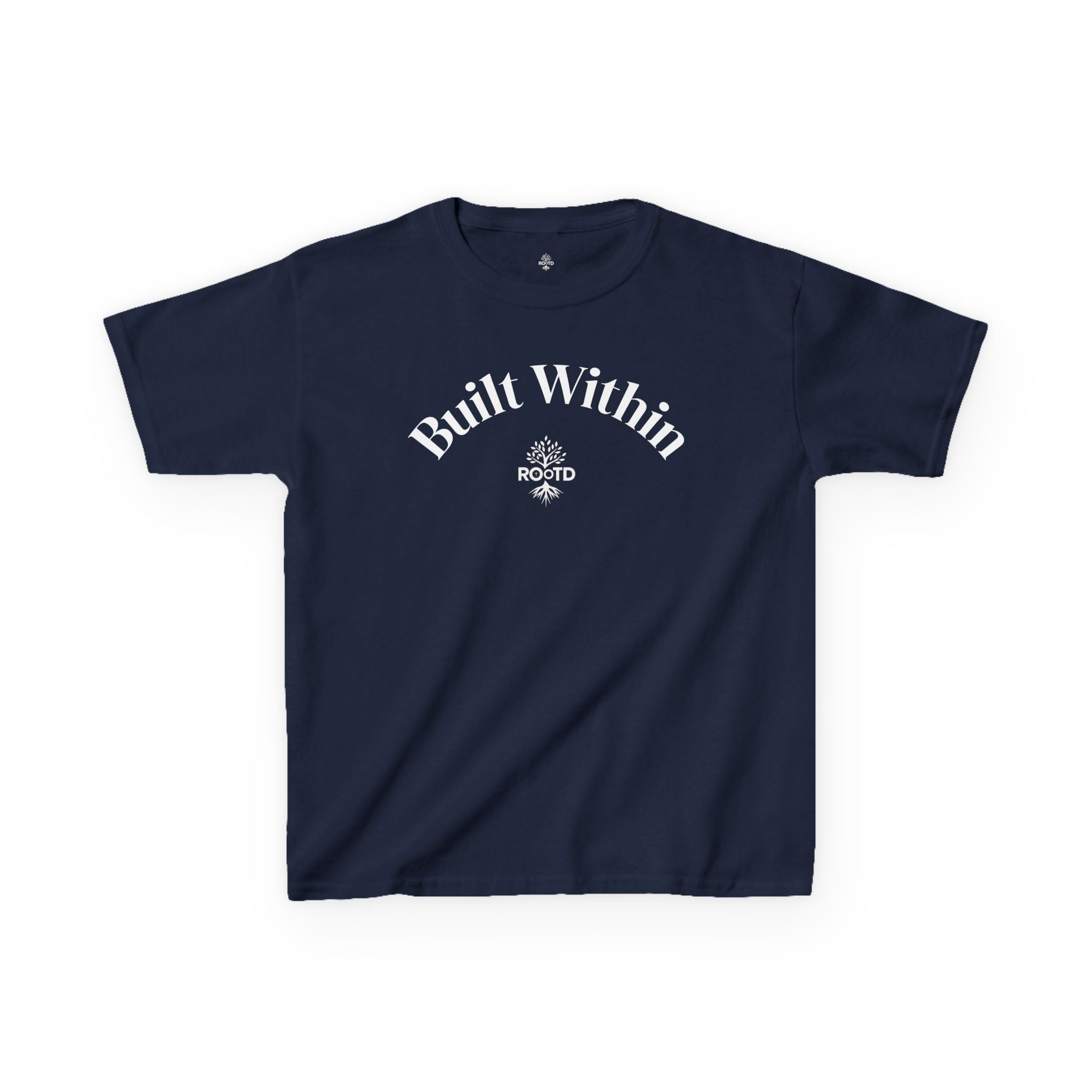 Kids Tee — "Built Within" Christian Scripture T‑Shirt (Philippians 4:13)