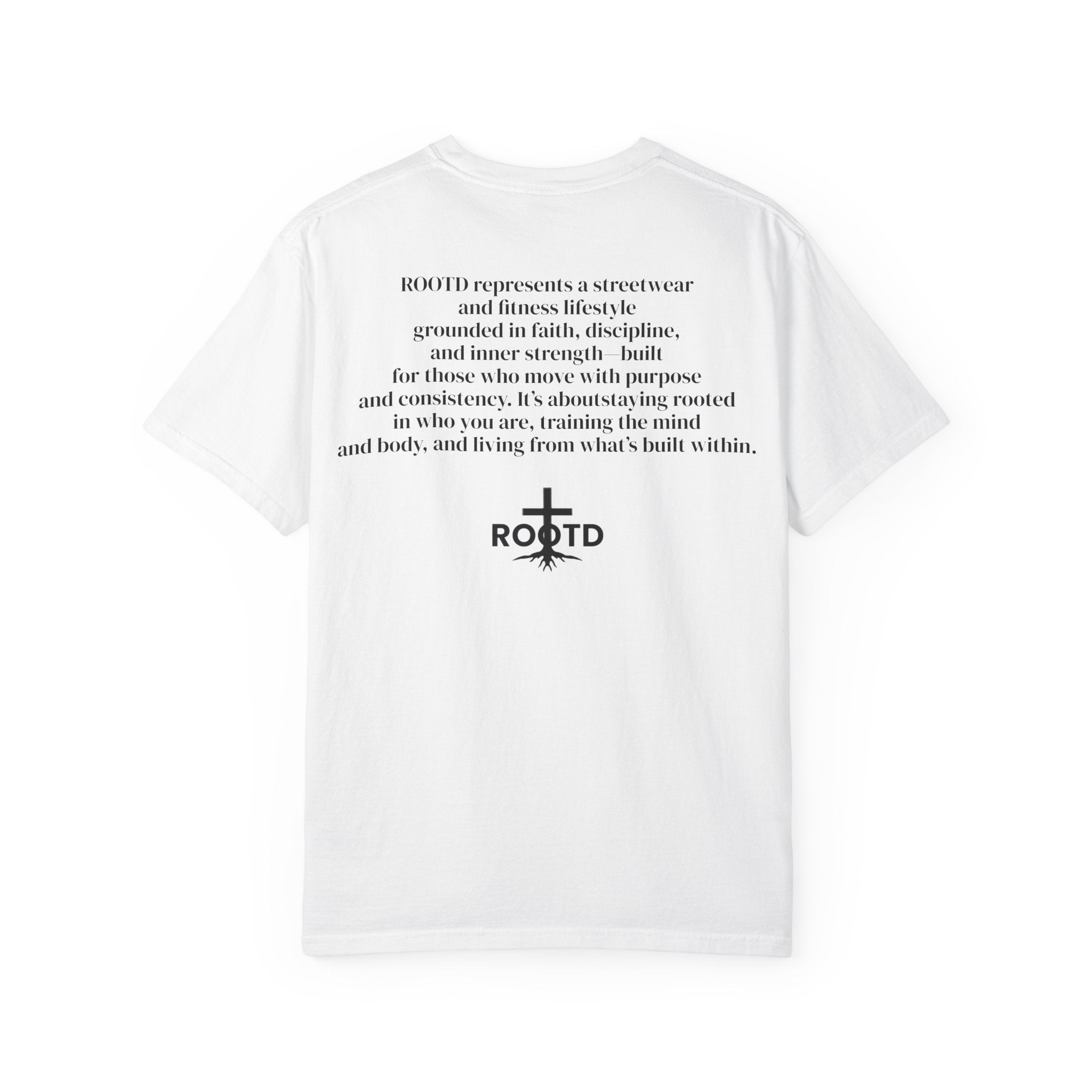 ROOTD Logo T‑Shirt — Faith & Strength Graphic Tee