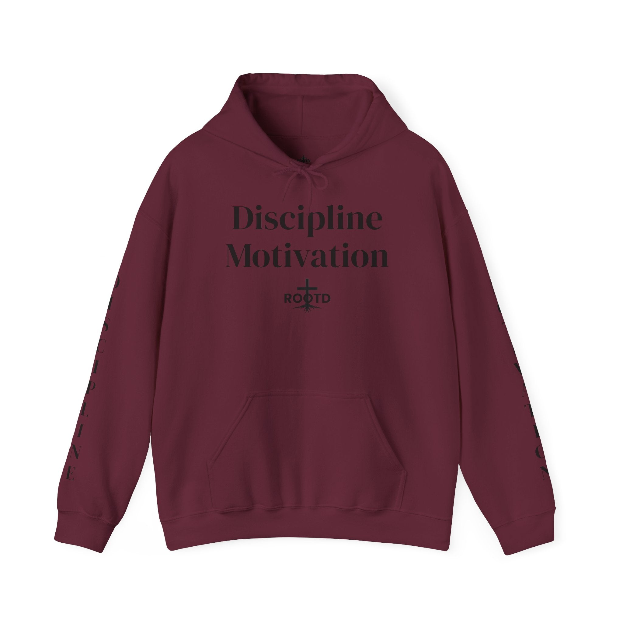 Discipline Over Motivation Unisex Heavy Blend™ Hooded Sweatshirt