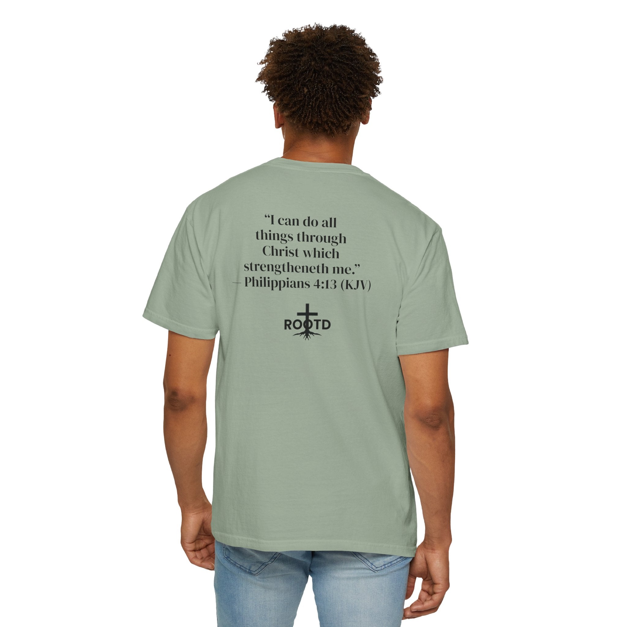 Built Within T-Shirt — "I Can Do All Things" Christian Faith Tee