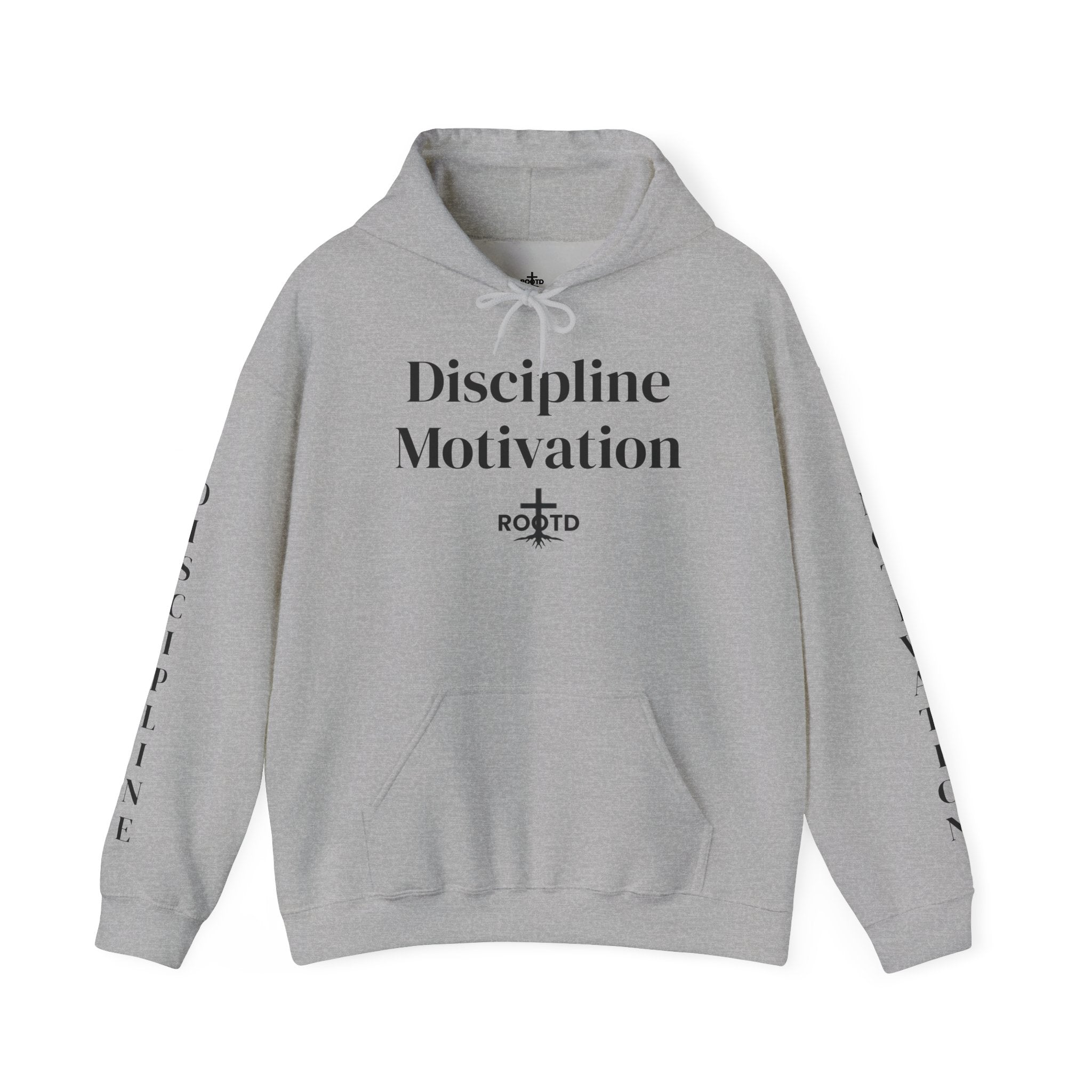 Discipline Over Motivation Unisex Heavy Blend™ Hooded Sweatshirt