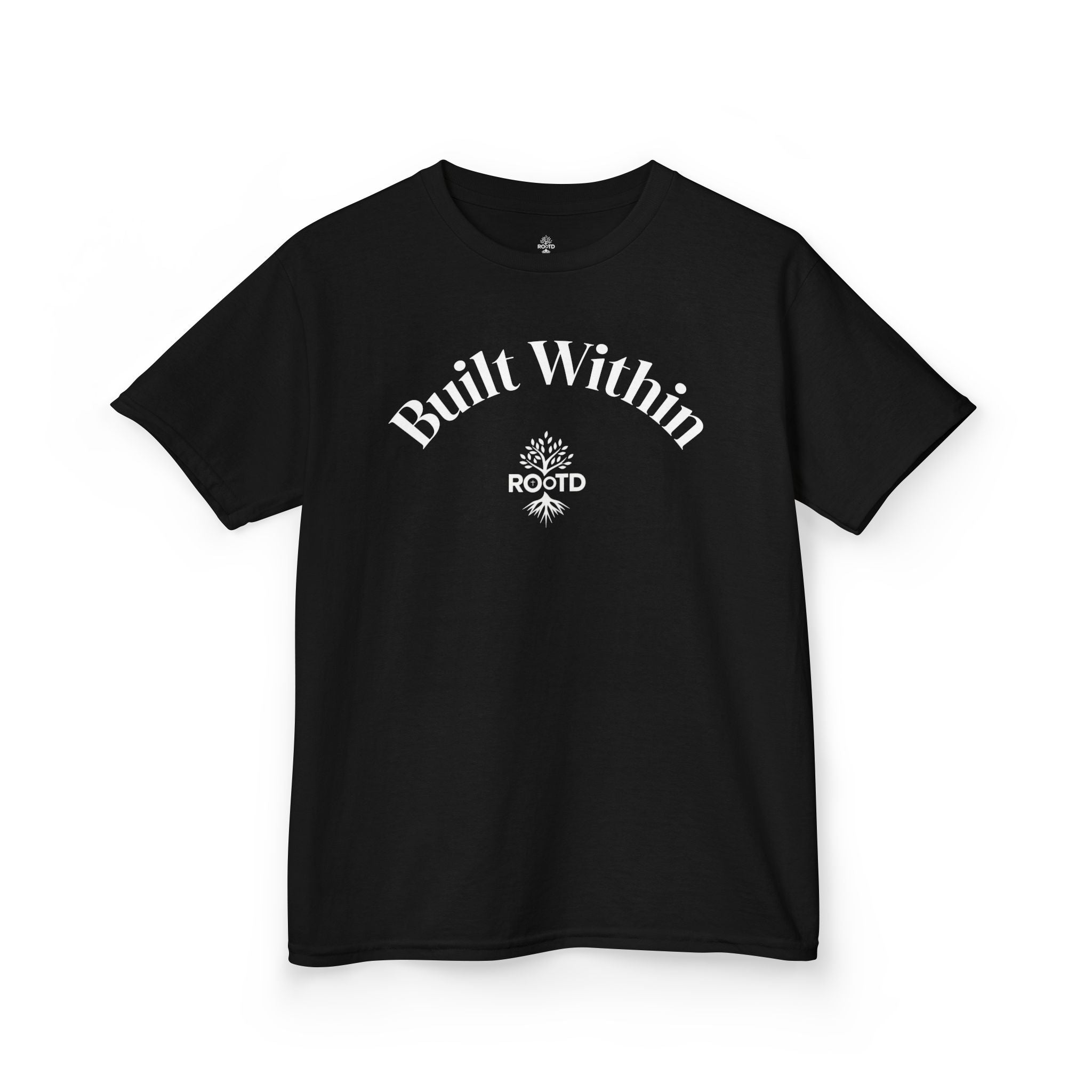 Kids Tee — "Built Within" Christian Scripture T‑Shirt (Philippians 4:13)