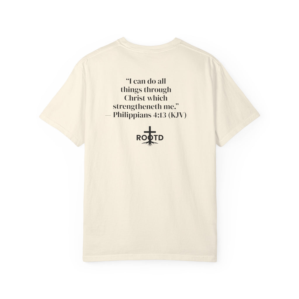 Built Within T-Shirt — "I Can Do All Things" Christian Faith Tee