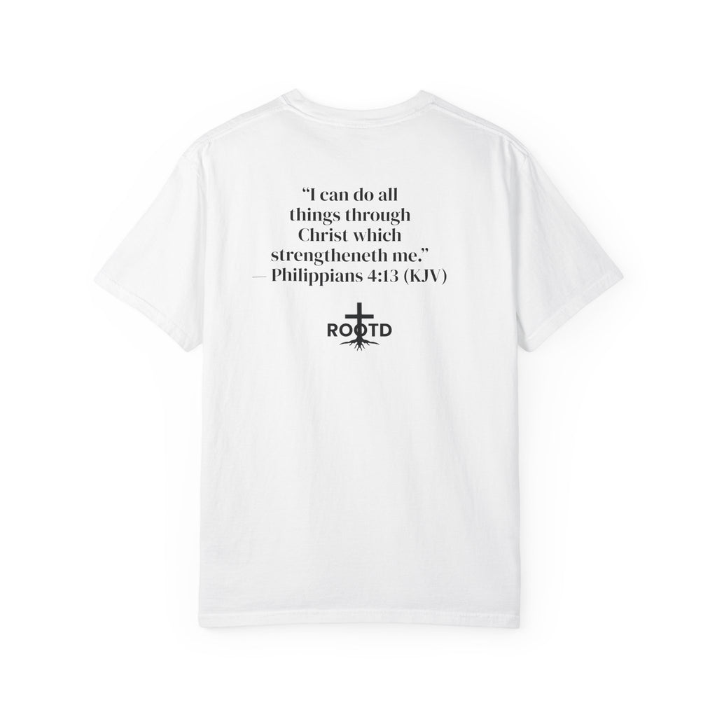 Built Within T-Shirt — "I Can Do All Things" Christian Faith Tee