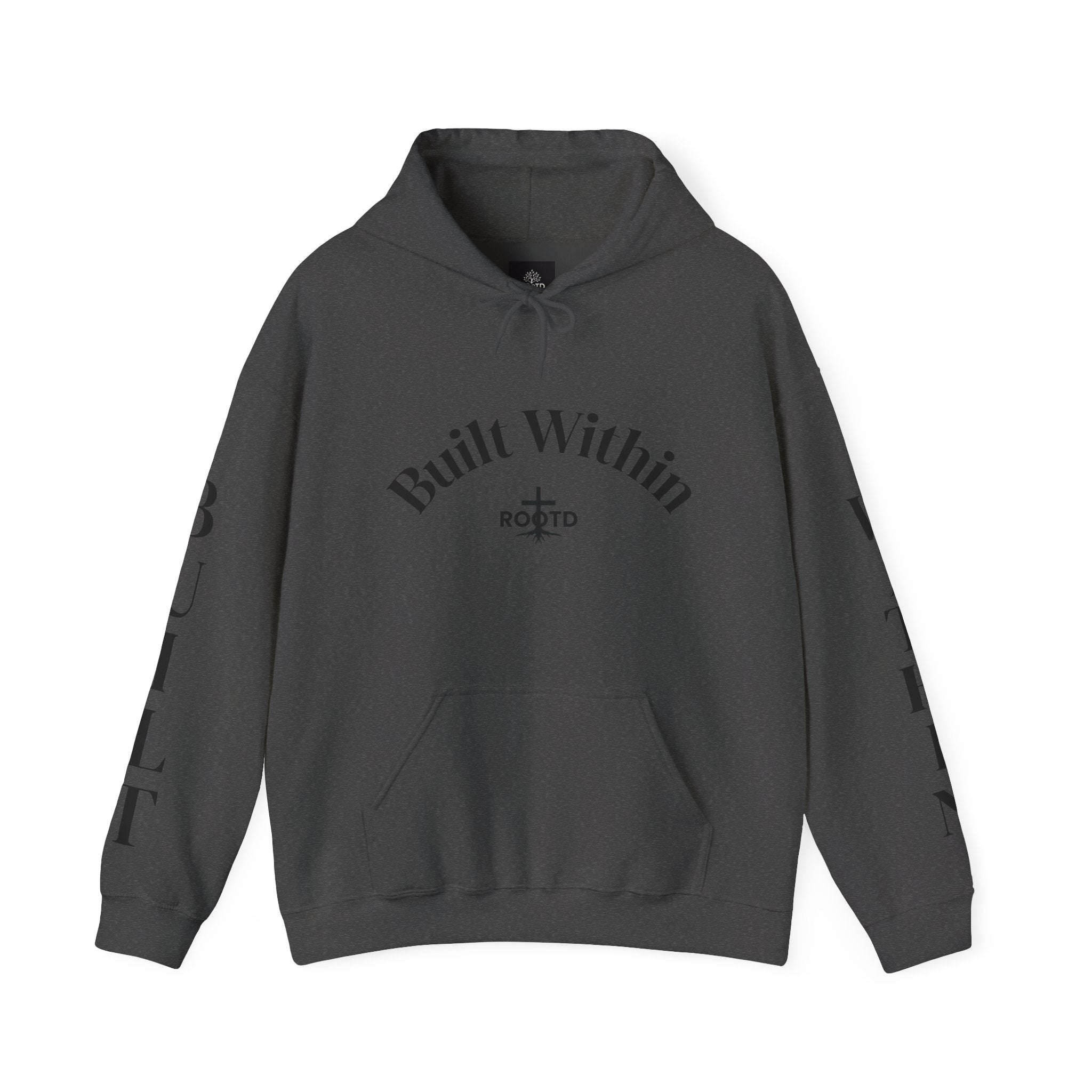 Built Within Hoodie — Philippians 4:13 Inspirational Christian Pullover