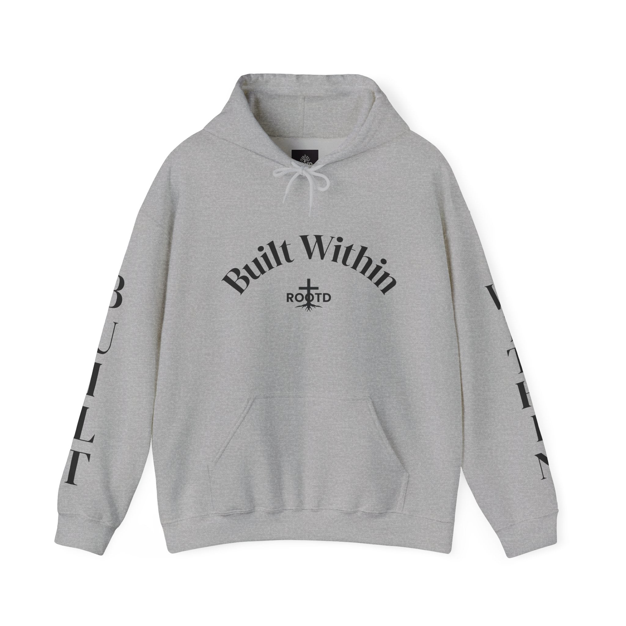 Built Within Hoodie — Philippians 4:13 Inspirational Christian Pullover