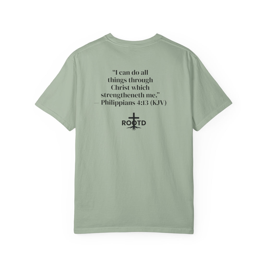 Built Within T-Shirt — "I Can Do All Things" Christian Faith Tee