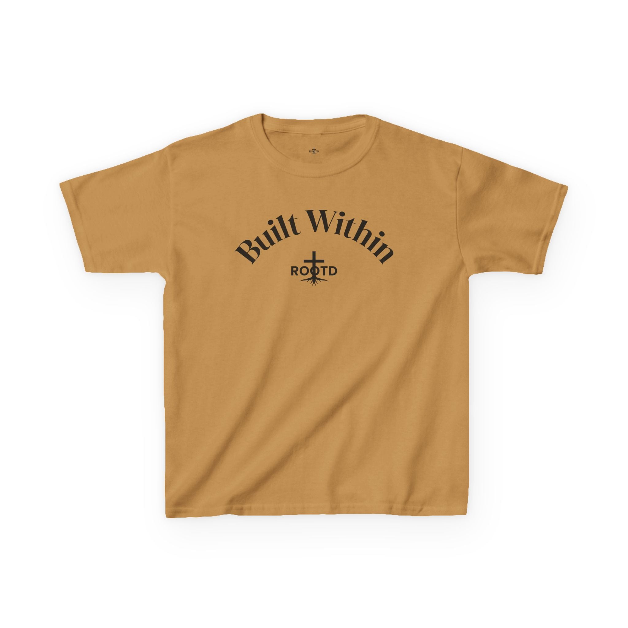 Kids Tee — "Built Within" Christian Scripture T‑Shirt (Philippians 4:13)