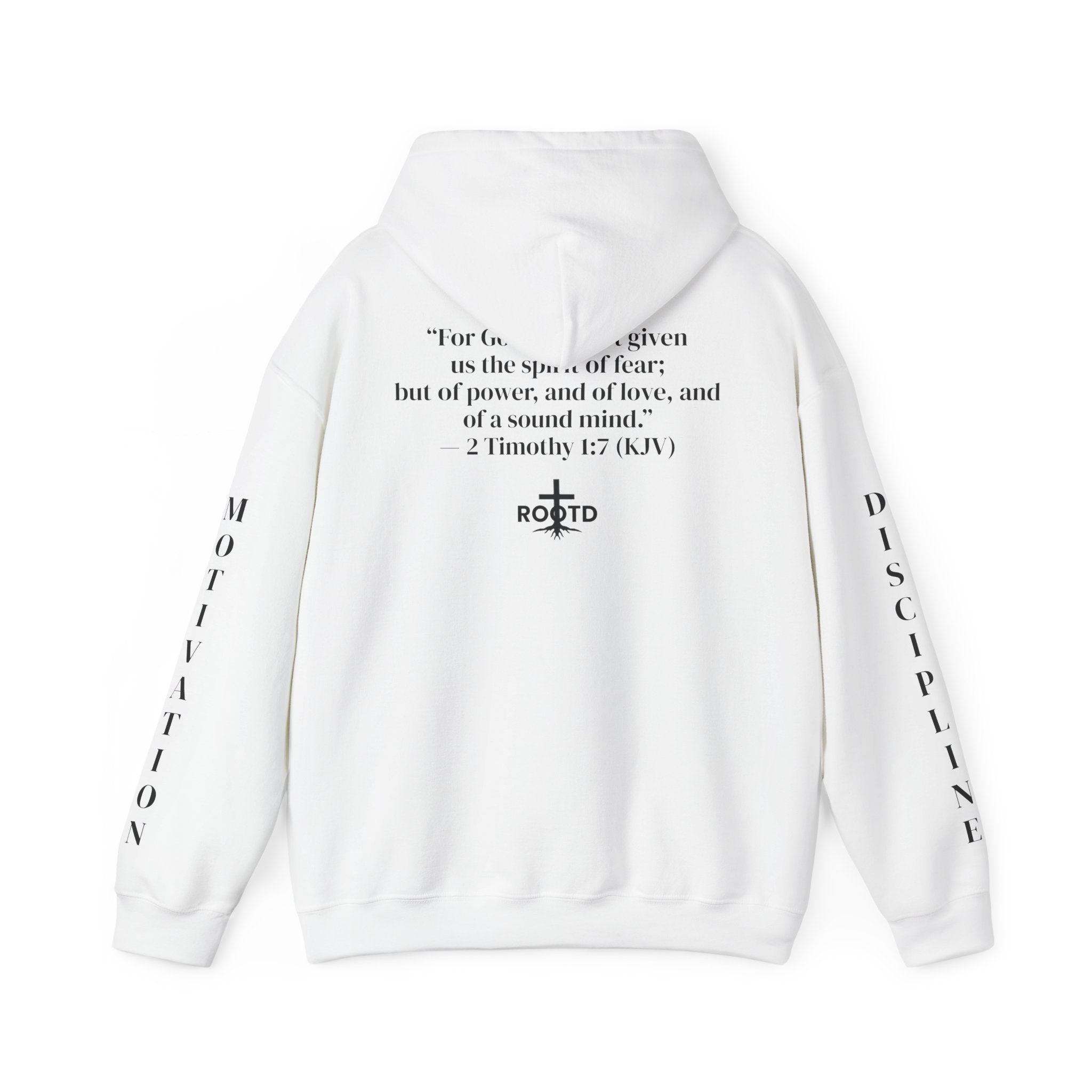 Discipline Over Motivation Unisex Heavy Blend™ Hooded Sweatshirt