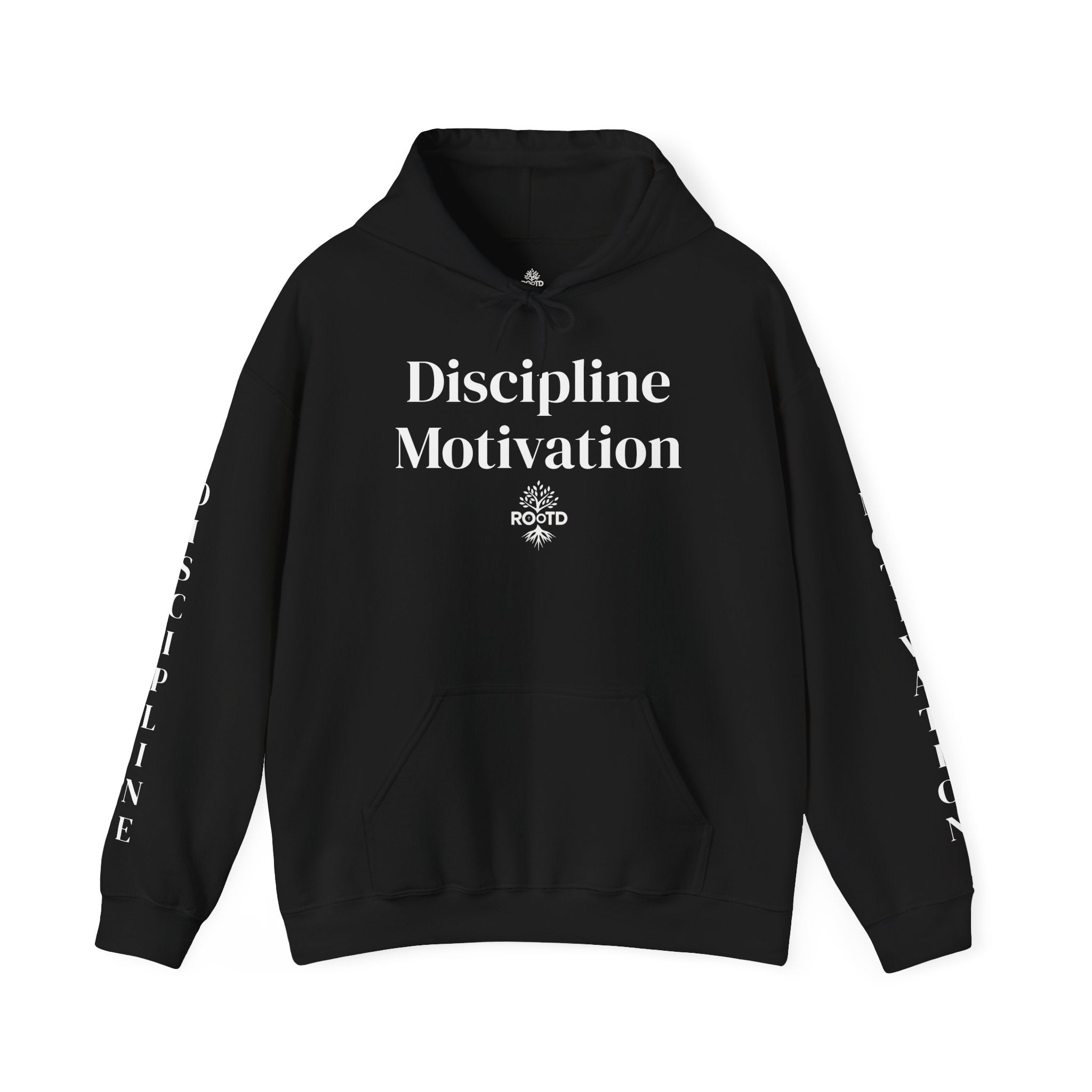 Discipline Over Motivation Unisex Heavy Blend™ Hooded Sweatshirt