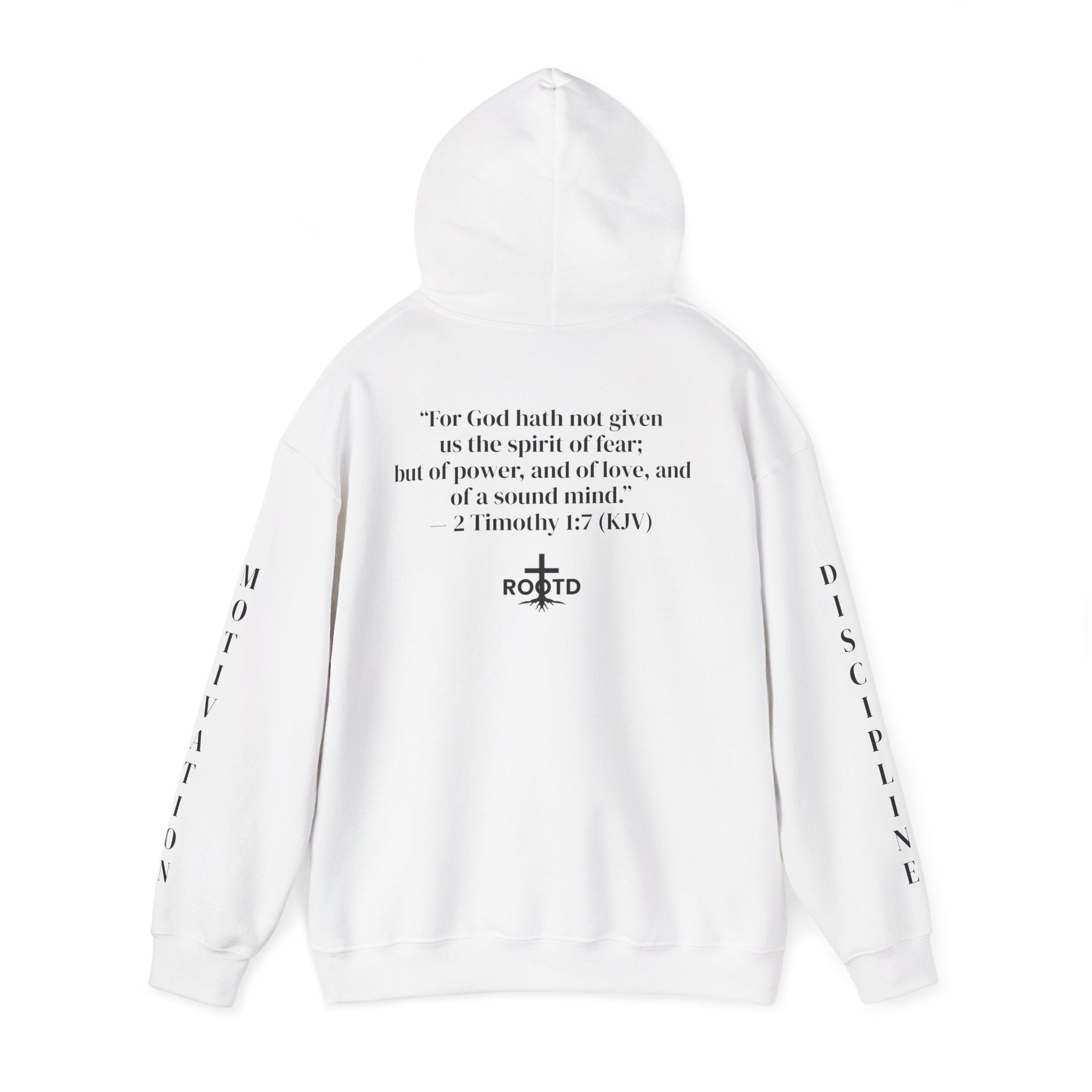 Discipline Over Motivation Unisex Heavy Blend™ Hooded Sweatshirt