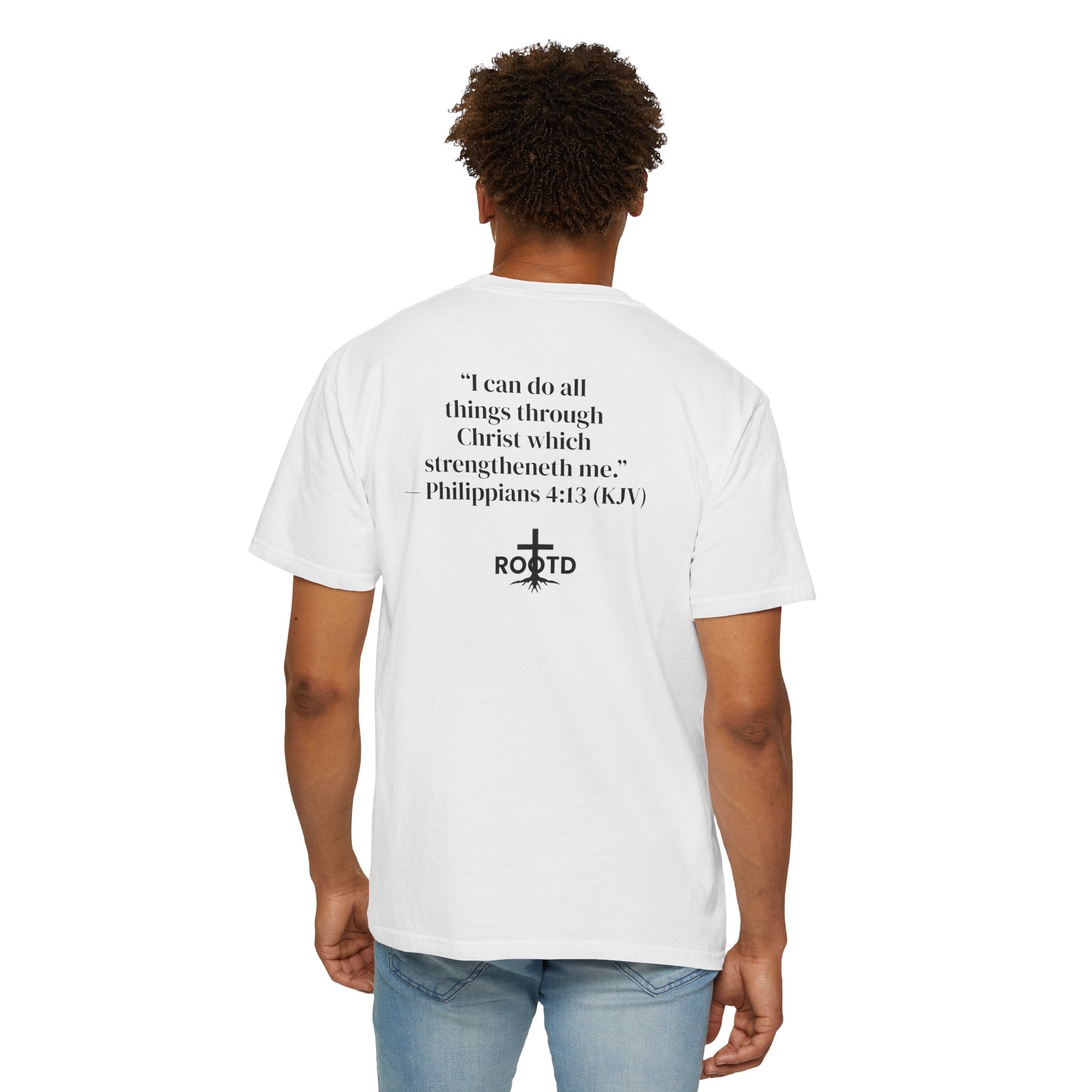 Built Within T-Shirt — "I Can Do All Things" Christian Faith Tee