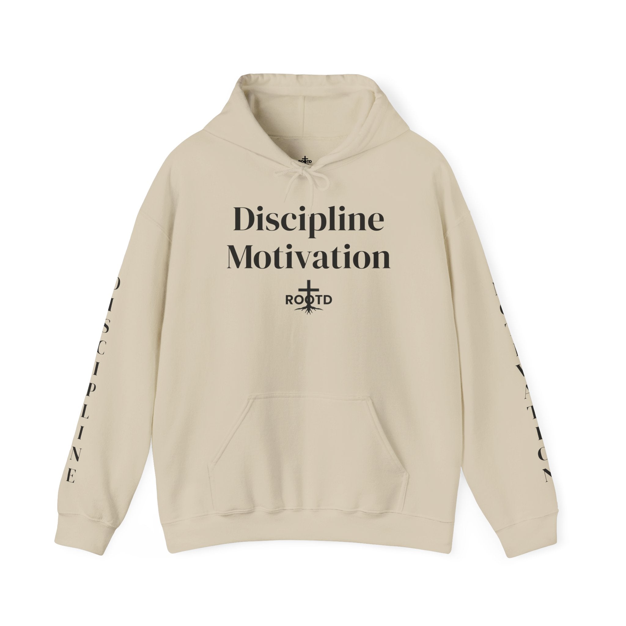 Discipline Over Motivation Unisex Heavy Blend™ Hooded Sweatshirt