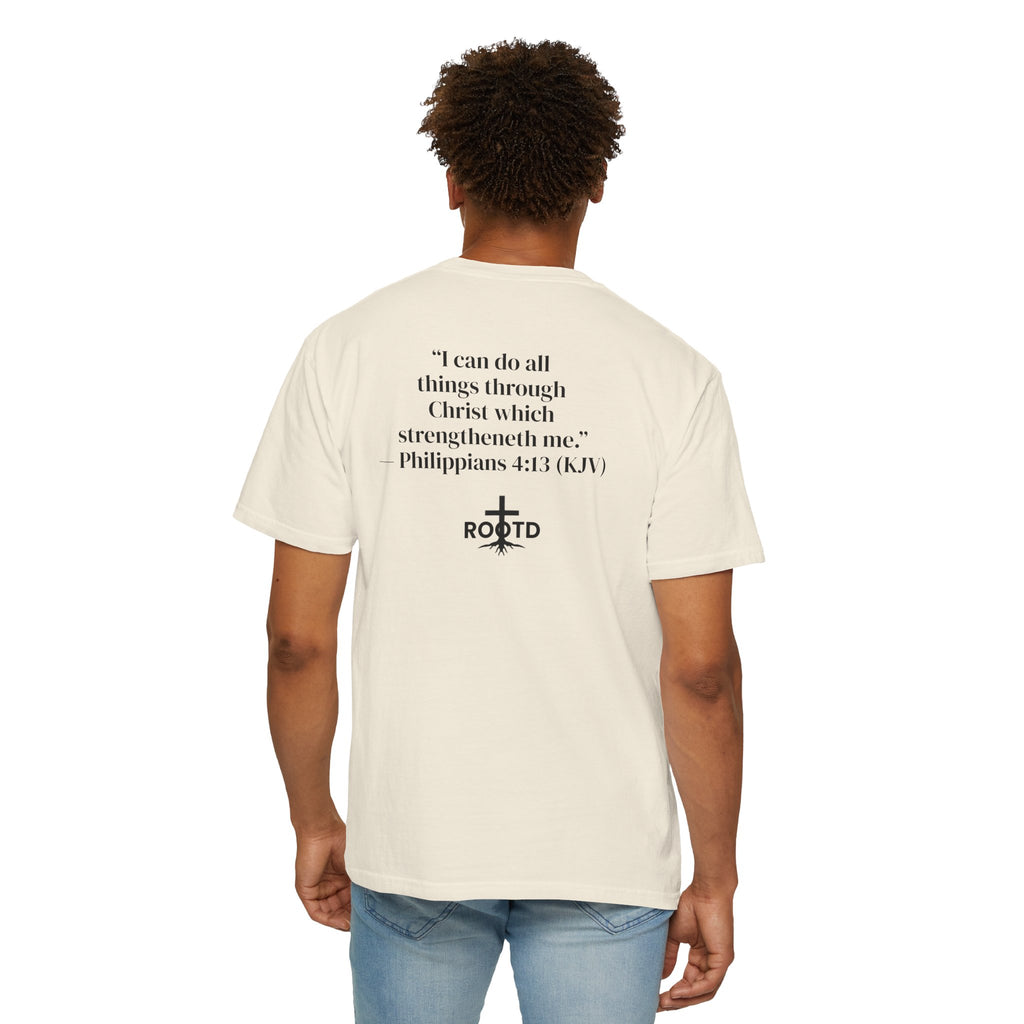 Built Within T-Shirt — "I Can Do All Things" Christian Faith Tee