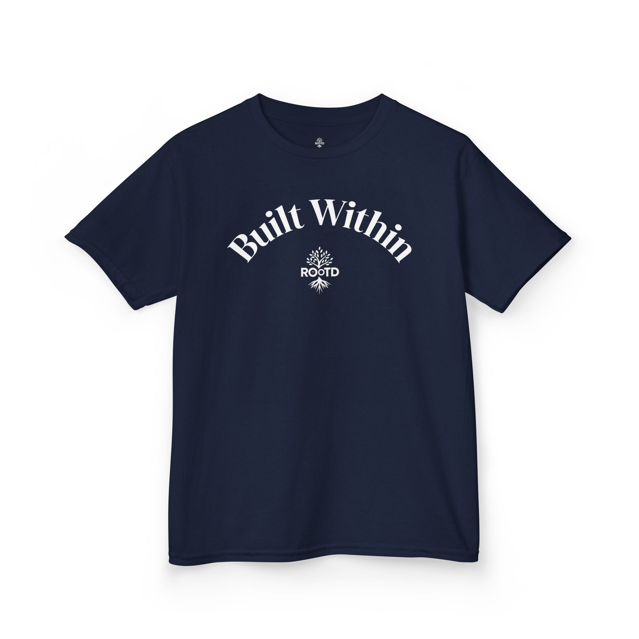 Kids Tee — "Built Within" Christian Scripture T‑Shirt (Philippians 4:13)